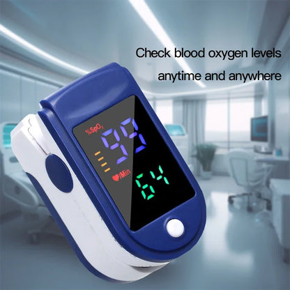 Pulse Oximeter Finger Clip Pulse Monitor Home Monitoring Pulse Oximeter Blood Oxygen Saturation Detector Clip