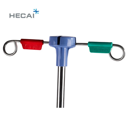 Hecai Medical Convenient And Durable Medical Iv Pole Drip Stand Adjustable Infusion Stand Drip Stand
