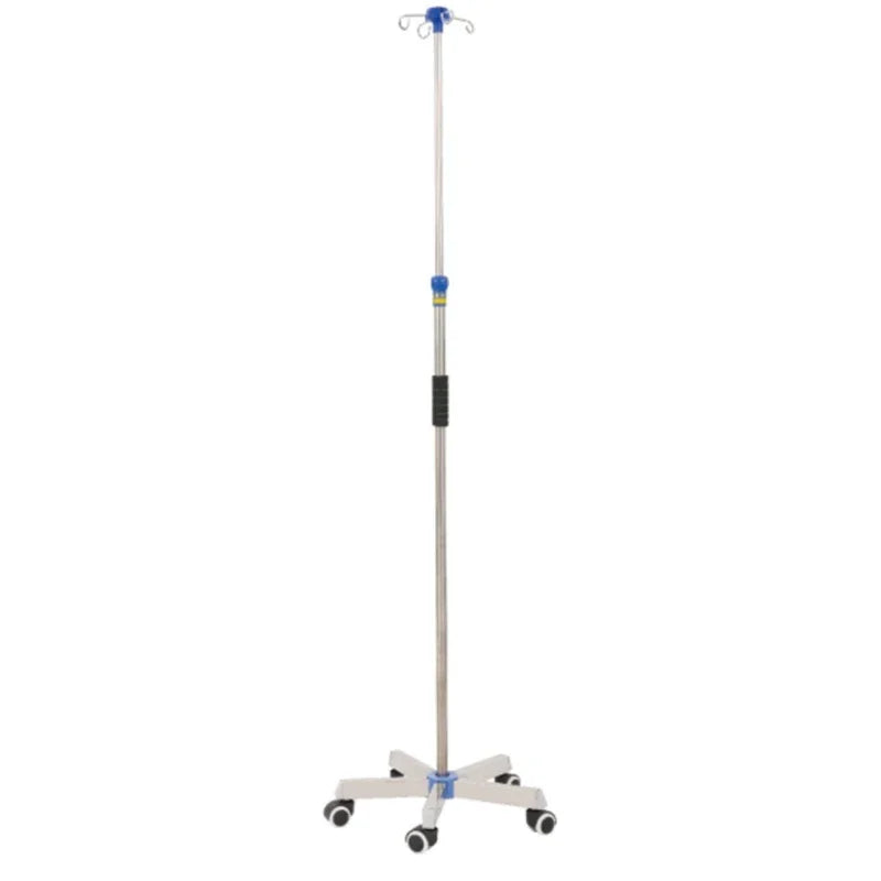 MT Medical China Factory Mobile Iv Drip Stand Height Adjust  Pole