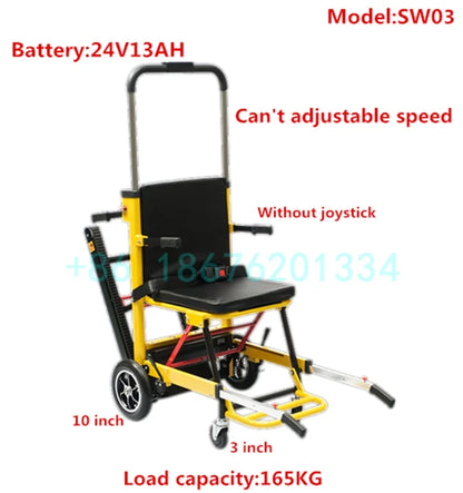 Hot Sale Home Care Patient Up And Down Electric Stair Climbing Power Electric Wheelchair For Elderly