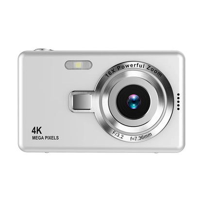 4K Digital Camera For Photo & Video 2.4" IPS Display Screen 16x Optical Zoom 1080P HD Camera For Home
