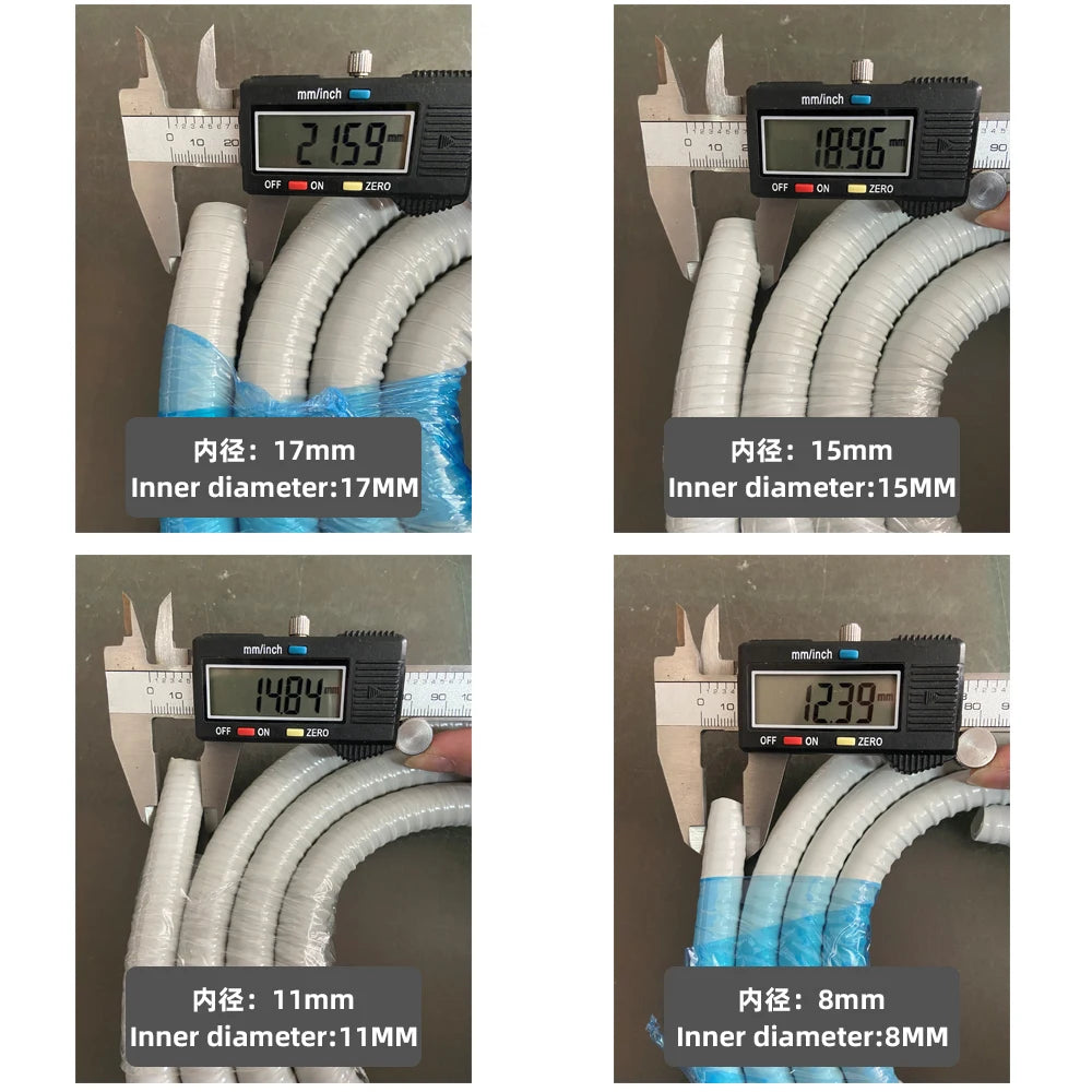 Dental Suction Tube 1.6M Strong Weak Tubing Hose Pipes Dentist Chair Turbine Saliva Ejector Inner 8 11 15 17MM Dentistry Tools