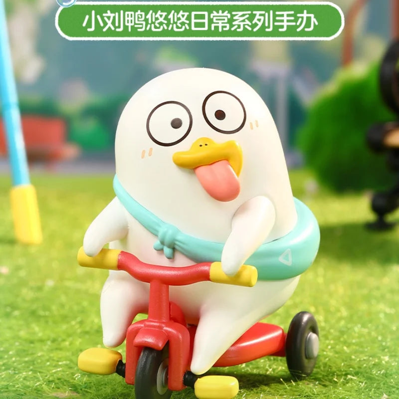 Genuine Blind Box Duckyo's Leisure Life Series Cute Doll Pvc Handmade Model Table Decoration Collect Toy Mysterious Boxtoy Gift