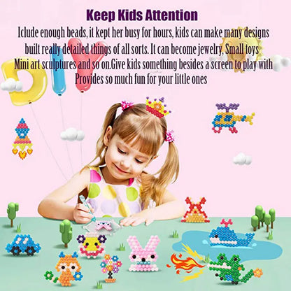 500Pcs 36Colors 5mm Water Beads Spray Magic beads Educational 3D beads Puzzles Accessories for Children Toys