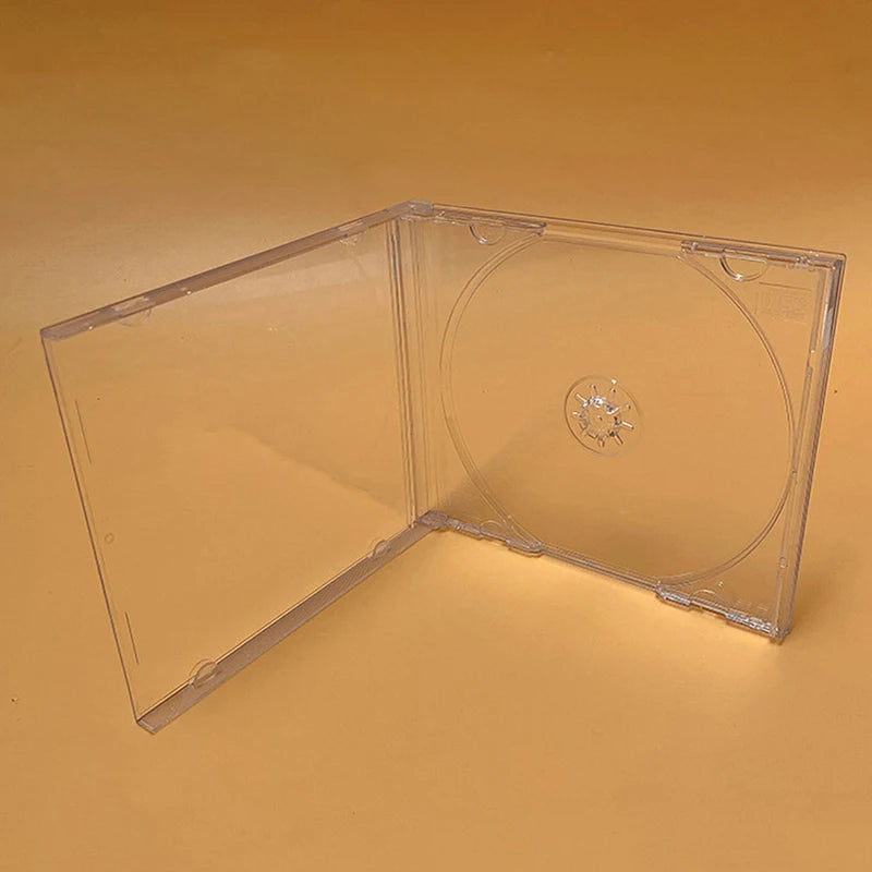 1PCS ReadStar Transparent Plastic Single Piece disc case CD case, thickened CD DVD disc box, Disc box