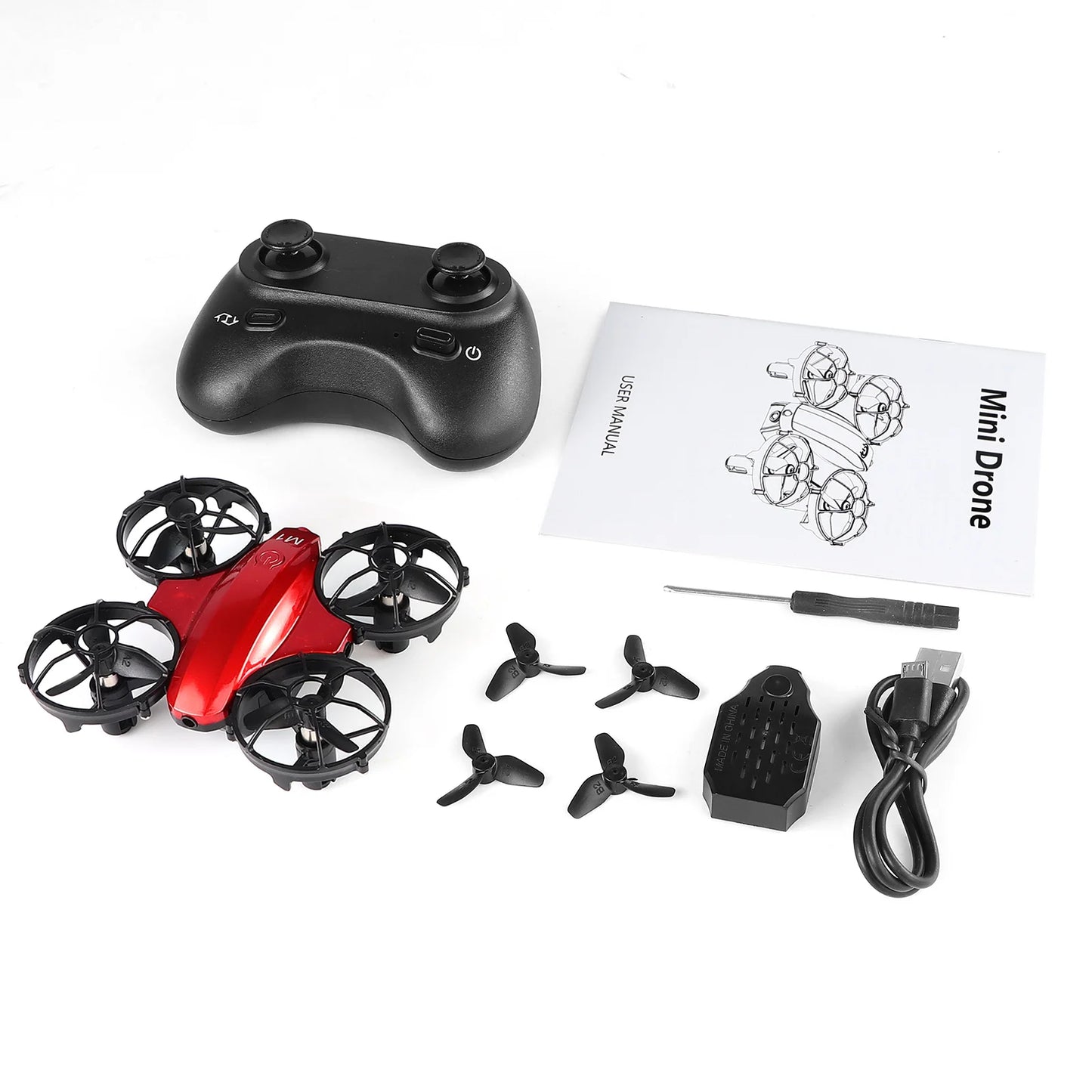 Mini FPV Racing Training Drone with Camera 4Ch 6-Axis Headless Mode Helicopter 3D Flip Beginner Remote Control Quadcopter Toys