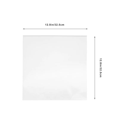 30Pcs Outer Vinyl Record Sleeves Covers Adhesive Plastic Record Protection Cover Vinyl Record Outer Sleeves Album Covers