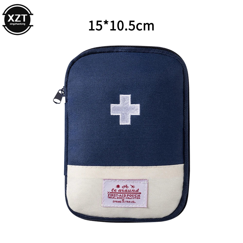 Portable First Aid Medical Kit Travel Outdoor Camping Useful Mini Medicine Storage Bag Camping Emergency Survival Bag Pill Case