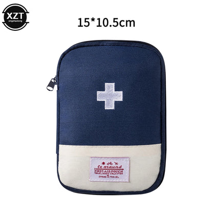 Portable First Aid Medical Kit Travel Outdoor Camping Useful Mini Medicine Storage Bag Camping Emergency Survival Bag Pill Case