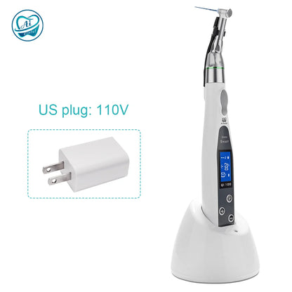 AI-Endo-MT Dental Smart Wireless Endo Motor With LED Lamp 16:1 Standard Contra Angle Handpiece Endodontic Root Canal Treatment