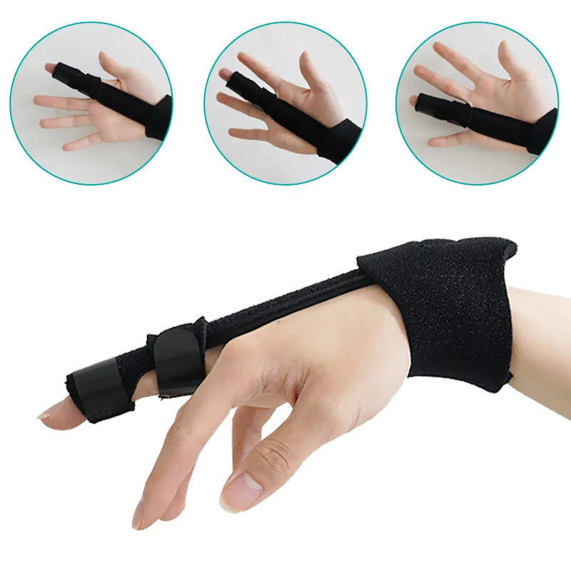 First Aid Finger Splint Immobilizer Medical Thumb Care Adjustable Waist Support Stabilizer Treatment Sprains Pain Relief Care