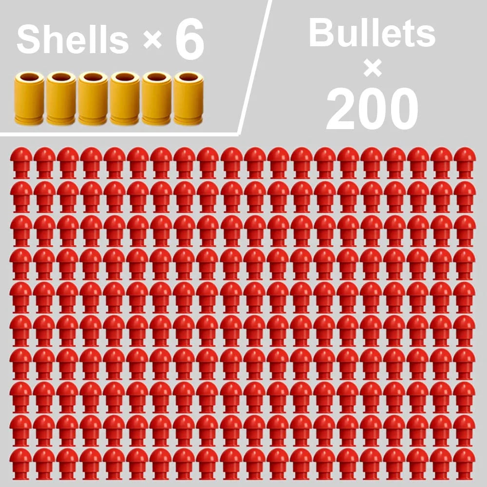 Boys Toy Gun Shells Bullets For USP Glock Toy Guns Pistol Shooting Games Garden Game Dropshipping