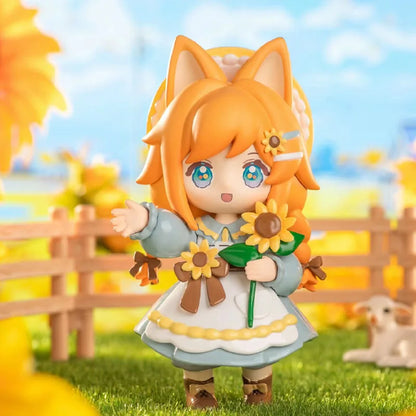 Ninizee The Secret Realm of Flowers Series  Mystery Box Dolls Kawaii Action Anime Figure Blind Box Toys Gift