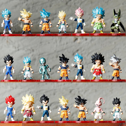 Anime Dragon Ball Figures Cartoon Character Figure PVC Blind Box Mystery Box Figurine Lucky Box Animation Small Figure about 5cm