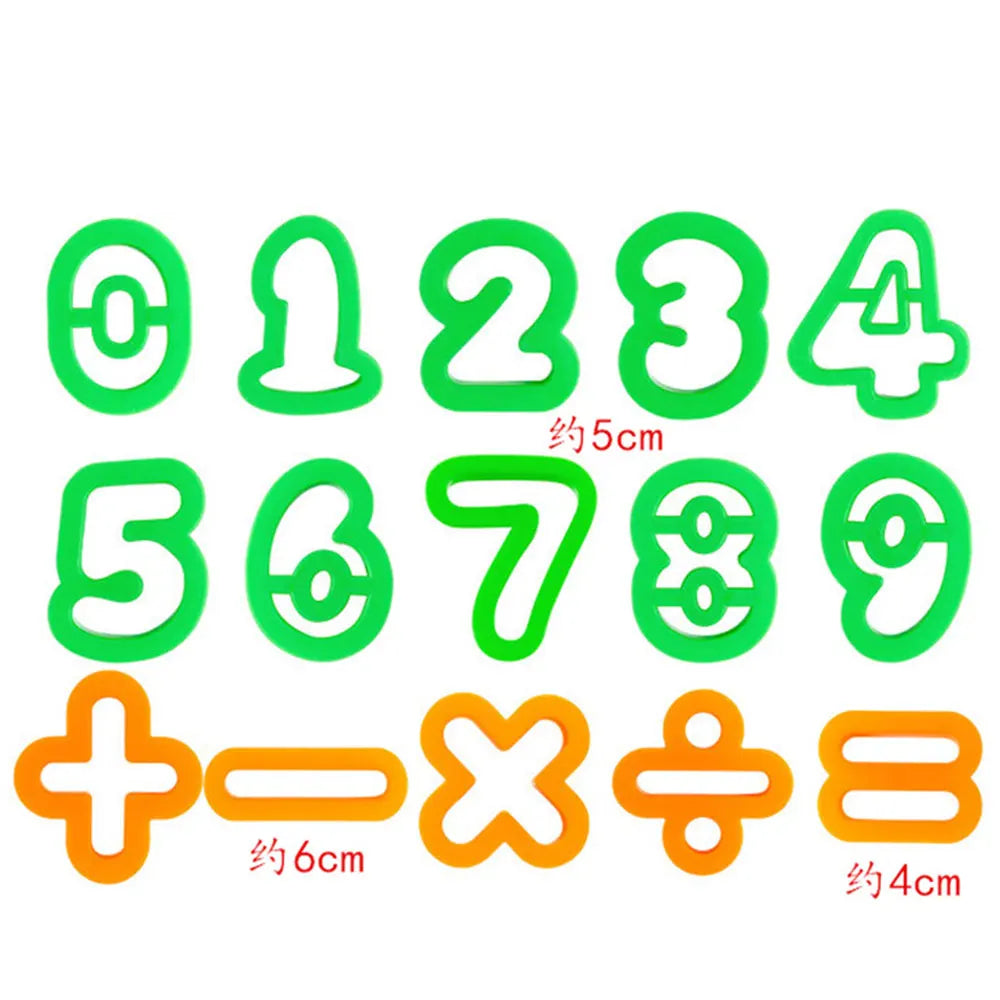 DIY Creative Dough Cutting Kit Plastic Knife Set Mold 3D Plasticine Mold Modeling Clay Accessories For Children Educational Toys