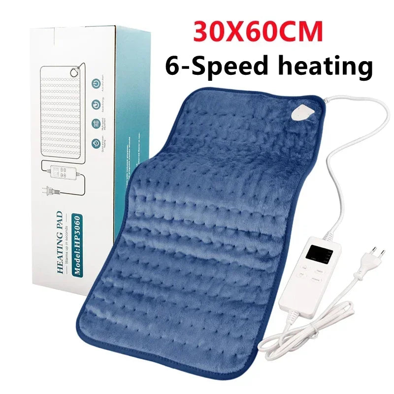 76x40cm/30X60 110V/220V  Extra Large Electric Heating Pad for Period Cramps Lower Back Pain Relief Heat Therapy Winter Warmer