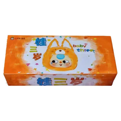 Baby Three V1 First Generation Blind Box Toys Mystery Box Caixa Misteriosa Plush Doll Kawaii Stuffed Doll Toy for Girls Gift