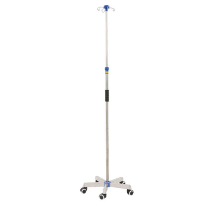 MT Medical China Factory Mobile Iv Drip Stand Height Adjust  Pole
