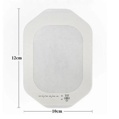 50Pcs Medical Waterproof Transparent Film Wound Dressing PICC I.V. Cannula Infusion Indwelling Needle Fixation Sticker Patch