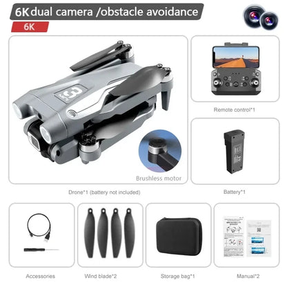 Xiaomi Z908Pro Max Drone with 4k professional Dual HD camera Mini Drone ESC FPV Obstacle Avoidance Brushless Quadcopter RC Toys