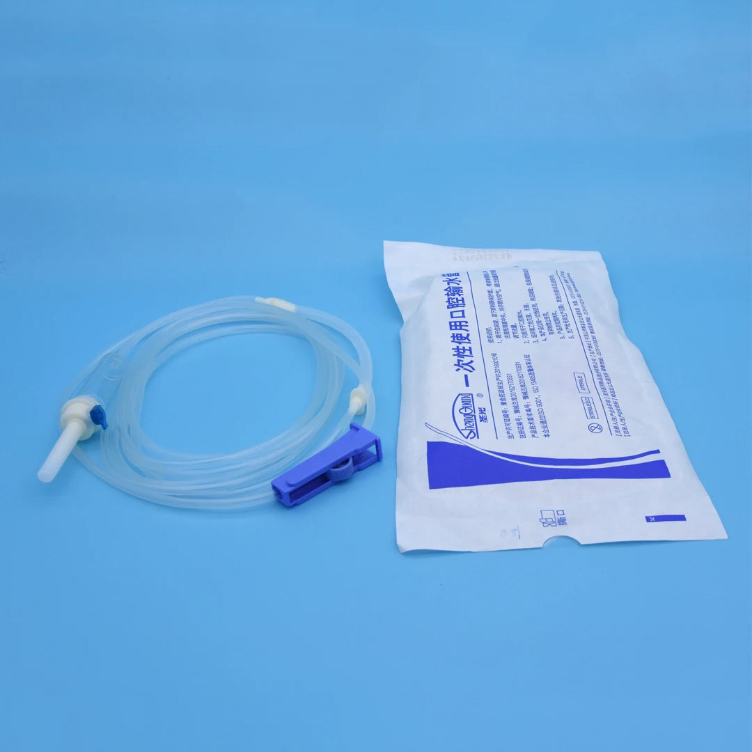 10PCS Dental Implant Surgical Flushing Pipe Irrigation Tubing Dentist Water Pipe Transparent Disposable Tube Match