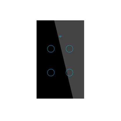 Tuya US WiFi Smart Light Switch Neutral Wire Required 1/2/3/4 Gang Smart Home Switch Works With Smart Life APP Alexa Google Home