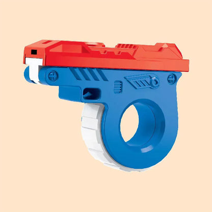 Stress Reducing Safe Toys Gun Pistol For Kids Whistles Multiple Colors Relaxation Toy Gun Age 3+