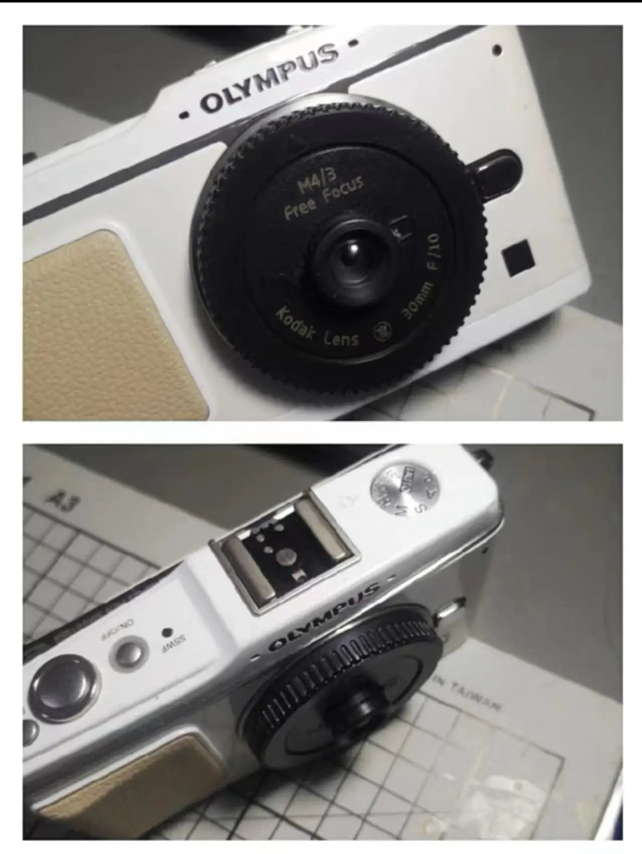 EF-M RF LM L39 M4/3 FX E-mount pan-focus lens 30mm/f10 free focus lens playful street old film point-and-shoot mirrorless camera