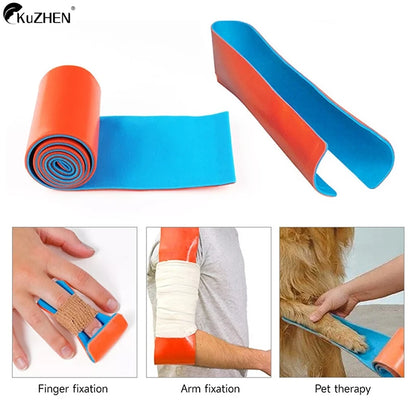 First Aid Universal Aluminum Splint Roll Medical Survival Polymer For Fixture Bone Emergency Kit Outdoor Travel