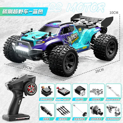 In Stock 1: 18 Remote Control Car Full Proportion 4-Wheel 18101 Rc Drive Large Foot Charging Off-Road Vehicle Model For Man Toy