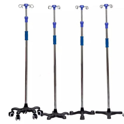 MT Medical China Factory Mobile Iv Drip Stand Height Adjust  Pole