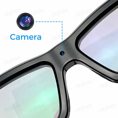 Outdoor Sports Smart Glasses Camera Sunglasses DVR Ultra HD 4K 2K or 1080P Video Recorder Mini Camcorder Eye Protection Webcam