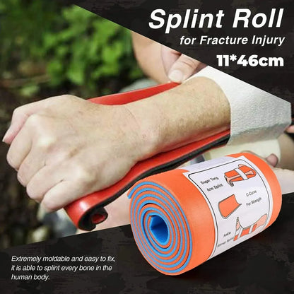 First Aid Splint Roll Universal Aluminum Splint Roll Medical Survival Polymer For Fixture Bone Emergency Kit Outdoor Travel
