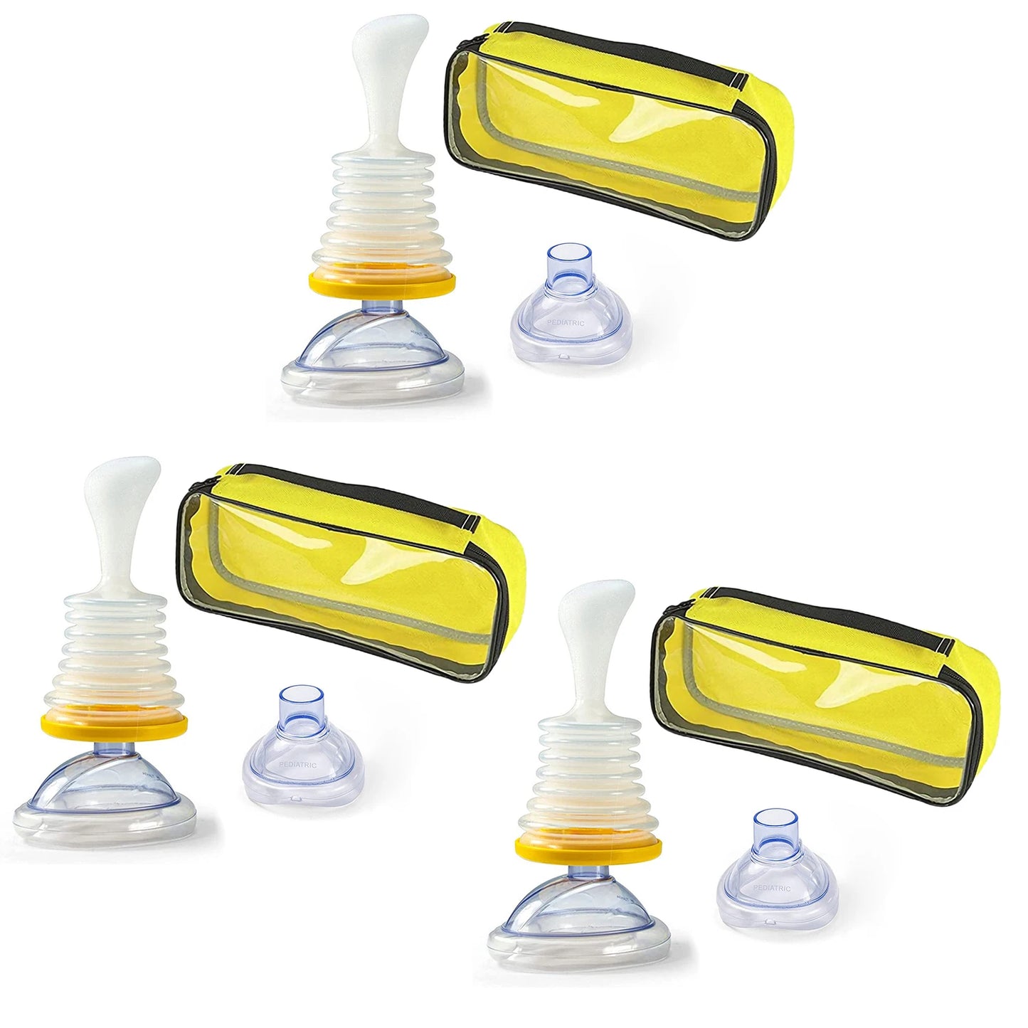 4PCS/3PCS Portable Anti Choking Device Emergency Life Saving Suction Choke First Aid Kit for Kid Adult Kits Rescue With Bag