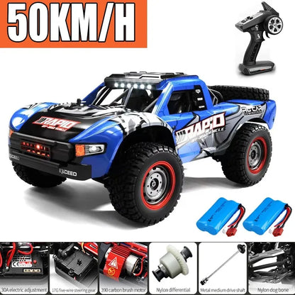 JJRC Q130 1:16 70KM/H 4WD RC Car with Light Brushless Motor Remote Control Cars High Speed Drift Monster Truck Adults Kids Toys