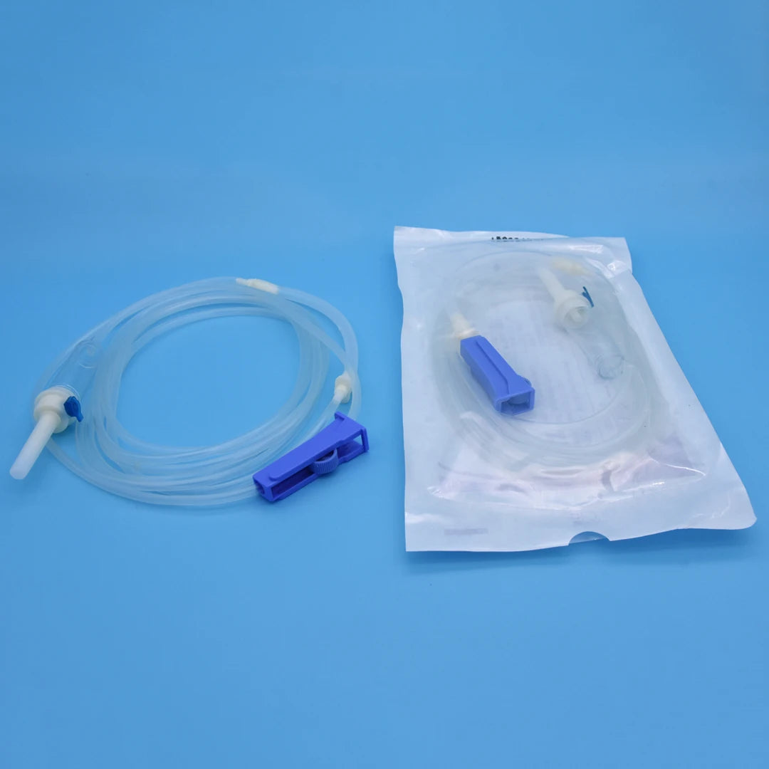 10PCS Dental Implant Surgical Flushing Pipe Irrigation Tubing Dentist Water Pipe Transparent Disposable Tube Match