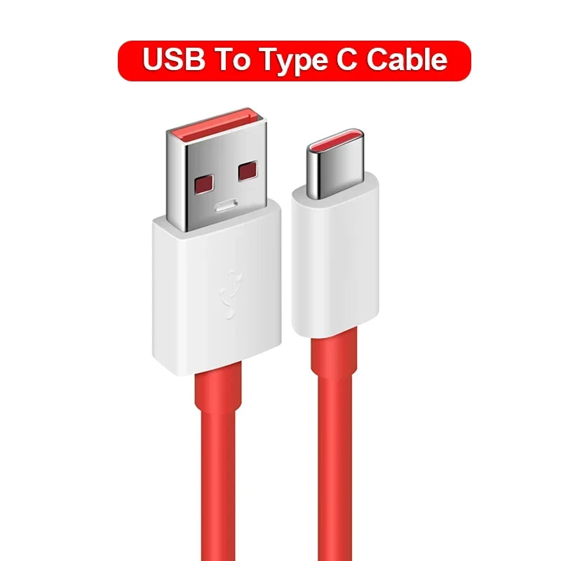 PD 65W For Oneplus USB Type C to Type C Super Fast Charging Data Cable For 12 11 10 Pro 9 10T 9R 8T 8 7T 7 5A Quick Charger Wire