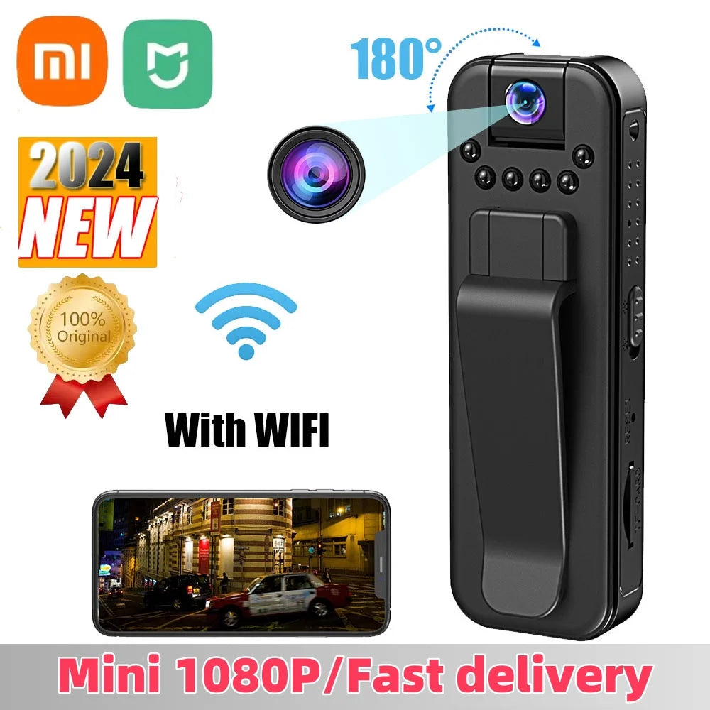 Xiaomi 1080P Mini Body Camera With WIFI Portable Small Digital Video Recorder Cam Infrared Night Vision Miniature Camcorder New