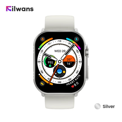 Filwans GTS Smart Watch 2024 Men Women IP68 Waterproof Swimming Sports Health Smartwatch AMOLED Display Watches Bluetooth Call
