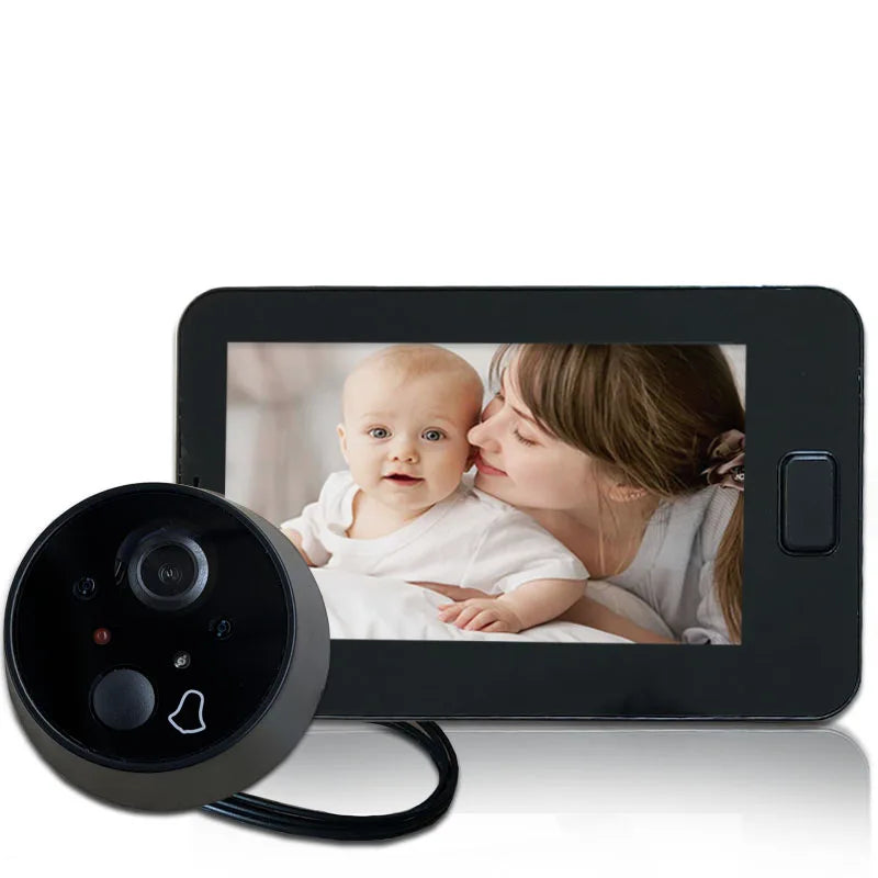 4.3 inch Video peephole Digital Door Camera Doorbell IR Night Vision 170 Degree Angle Peephole Camera Monitor Visual Doorbell
