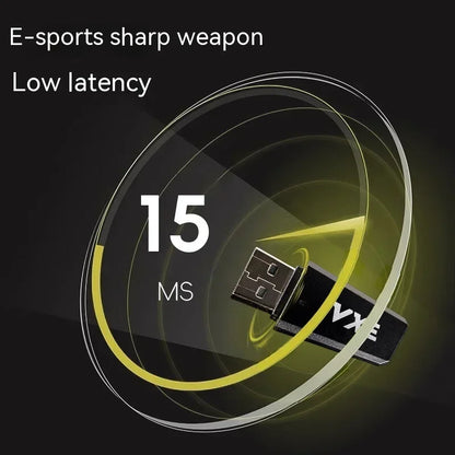 VGN VXE New Siren V1 Dual Mode Wireless Earphone FPS Gamer Headset Low Latency Lightweight PC E-sports Bluetooth Gaming Earphone