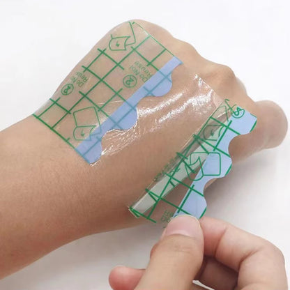 1 Roll Transparent Tape PU Film Adhesive Plaster Waterproof Anti-allergic Wound Dressing Fixation Tape Medical Accessories