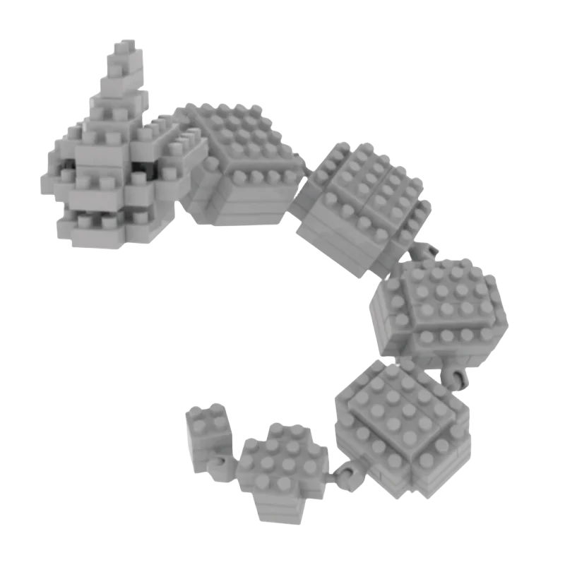 Pokemon Small Simple Building Blocks Pikachu  anime figure  Action Toys Graphics Diamond Mini Model Pocket Monster Collect Gift