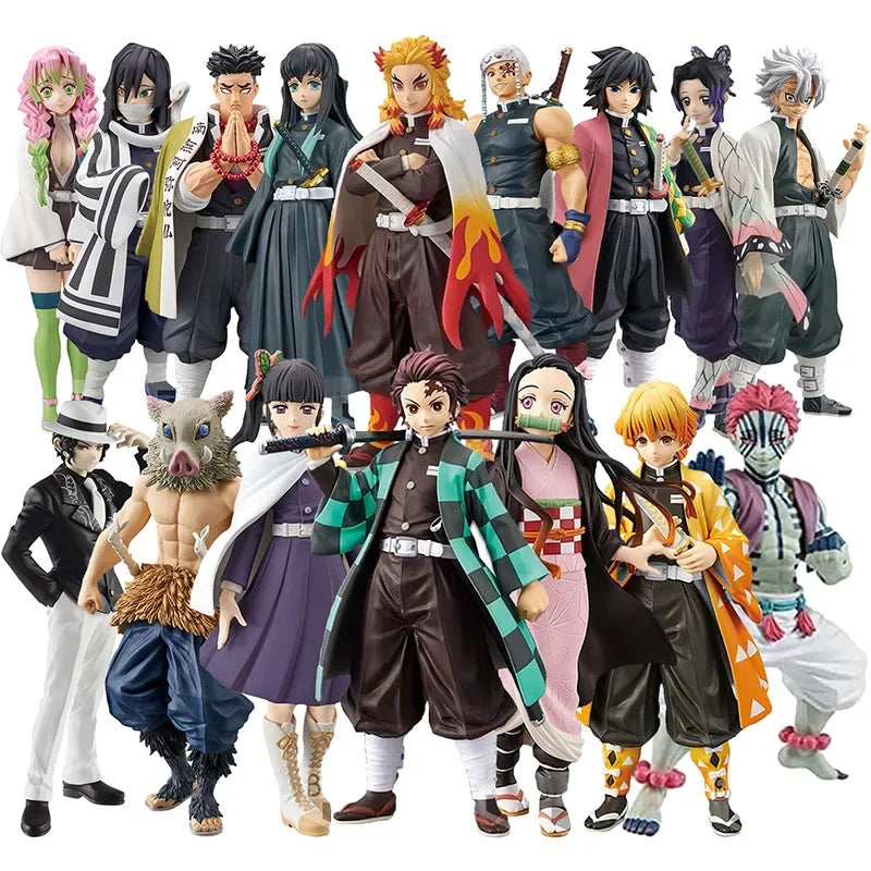 Anime Figure Mystery Box Figure Blind Box Pvc Aciton Figures Dragon Ball One Piece Demon Slayer Gift for Animer