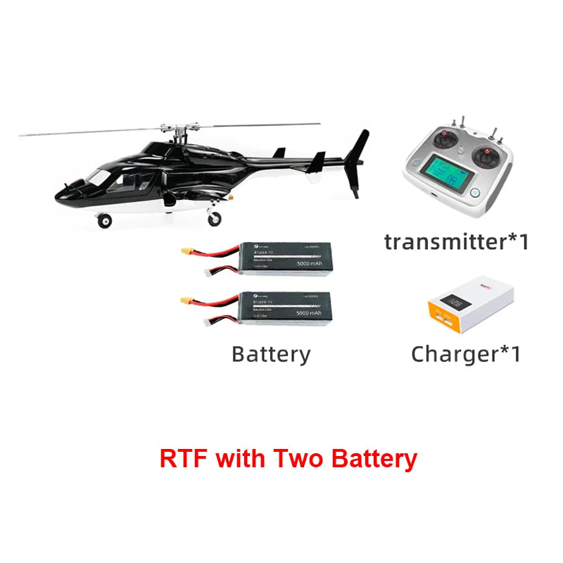 Flywing Airwolf 470 Class gps scale helicopter airwolf 6CH Brushless Motor fw450l rc airwolf H1 Flight Control One key return