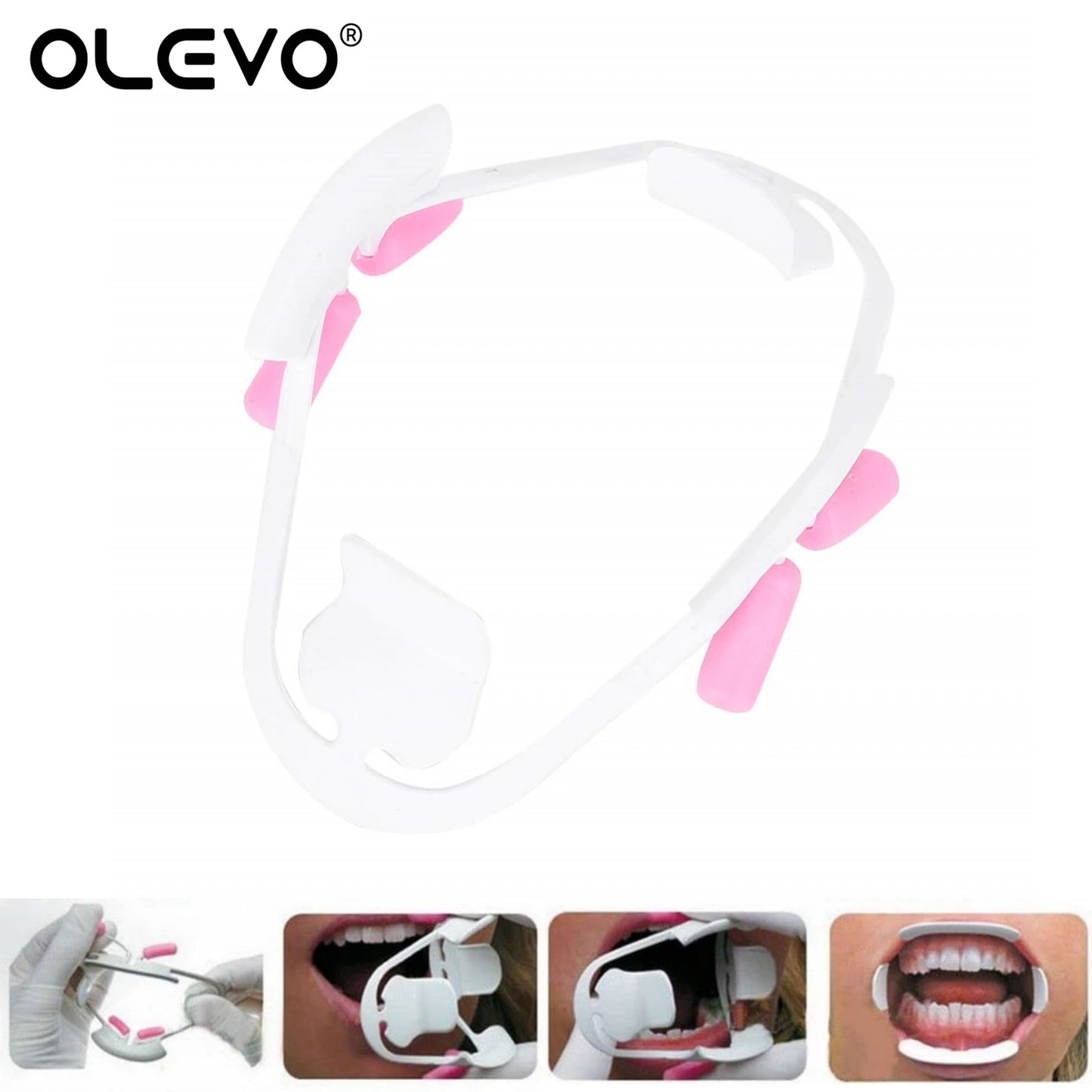 Dental 3D Oral Mouth Opener O Shape Cheek Lip Retractor Orthodontic Intraoral Expander Large/Small Size Dentistry Mouth Spreader