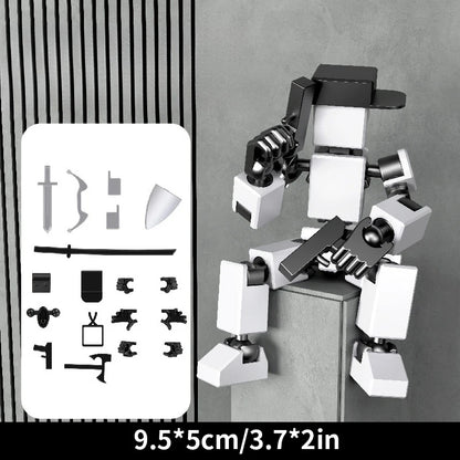 Multi-Jointed Movable Robot 3D Printed Mannequin Dummy Toy 13 Action Figure Full Body Movable Robot Toys Parent-children Game