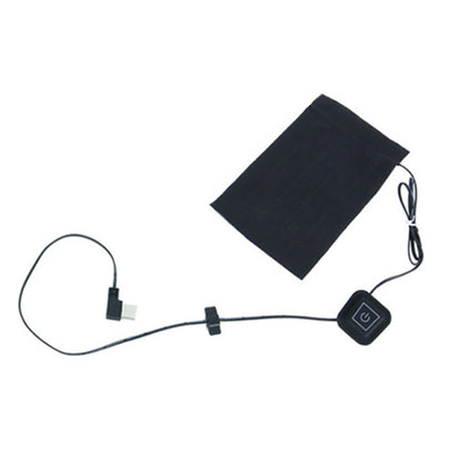 USB Clothes Heater Pad With 3 Gear Adjustable Temperature 5 in 1 Electric Heating Sheet Heating Warmer Pad For Vest Jacket