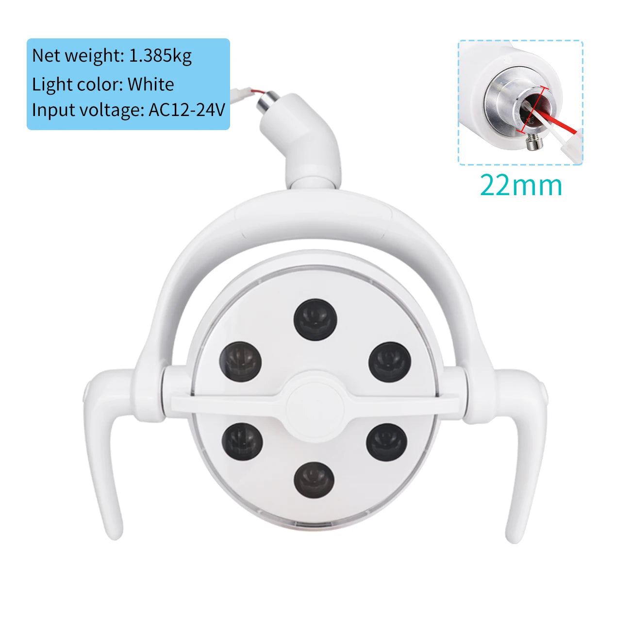 Dental Unit Lamp Led Lamp For Dentistry Chair Unit Surgical Lighting Shadowless Lamp Medical Tools For Oral Teeth