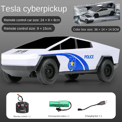 Explosive Cyberpickup electric cool remote control car Tesla remote control  children's toys wholesale stall large birthday gift